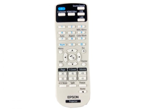 Oryginalny pilot do Epson HOME CINEMA 1060 POWERLITE 2142W POWERLITE 2247U POWERLITE 1286 POWERLITE 2042 POWERLITE 980W EB-2142W