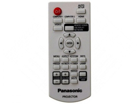 Oryginalny pilot do Panasonic PT-LX22U PT-LX26E PT-LX26H PT-LX26U PT-LX30H PT-TW230 PT-TW250 PT-TW340 PT-TX210 PT-TX310 PT-TX400